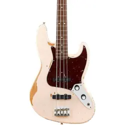 FENDER FLEA SIGNATURE ROADWORN JAZZ BASS SHELL PINK