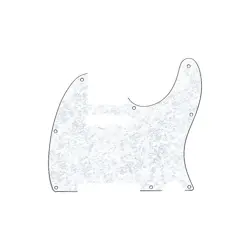 FENDER TELECASTER PICKGUARD WHITE PEARL