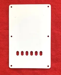 2008 FENDER SQUIER BULLET STRATOCASTER STRAT ELECTRIC GUITAR ORIGINAL BACK PLATE