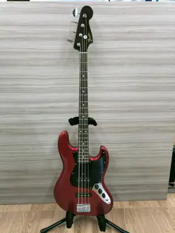 FENDER JAPAN JAZZ BASS CANDY APPLE RED MADE IN JAPAN 2014 ELECTRIC BASS, L2290