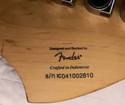 SERIES BY FENDER