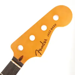 FENDER AMERICAN ULTRA II JAZZ BASS NECK EBONY UNFINISHED FRETBOARD LIP