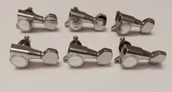 VINTAGE 80'S FENDER JAPAN GOTOH G LOGO TUNERS STRATOCASTER STRAT CHROME RARE E