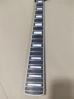 BLACK 22 FRETS STRAT ELECTRIC GUITAR NECK MAPLE FOR DIY FENDERS REPLACE BIG HEAD