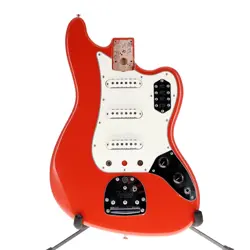 FENDER VINTERA II 60'S BASS VI BODY FIESTA RED FINISH FULLY LOADED