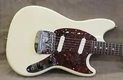 FENDER JAPAN MG66 USED 1999-2002 BASSWOOD BODY ROSEWOOD FINGERBOARD W/SOFT CASE