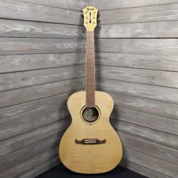 FENDER FA-235E CONCERT ACOUSTIC GUITAR AS IS HEEL CRACK