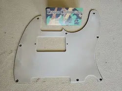 FENDER TELECASTER HUMBUCKER PICKGUARD PARCHMENT 3PLY AGED RELIC