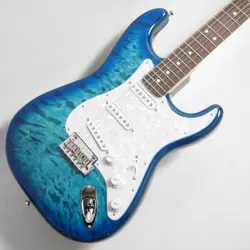 FENDER 2024 COLLECTION MADE IN JAPAN HYBRID II STRATOCASTER QUILT AQUAMARINE
