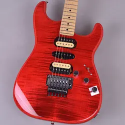 FENDER MICHIYA HARUHATA STRATOCASTER MAPLE FINGERBOARD TRANS PINK MADE IN JAPAN