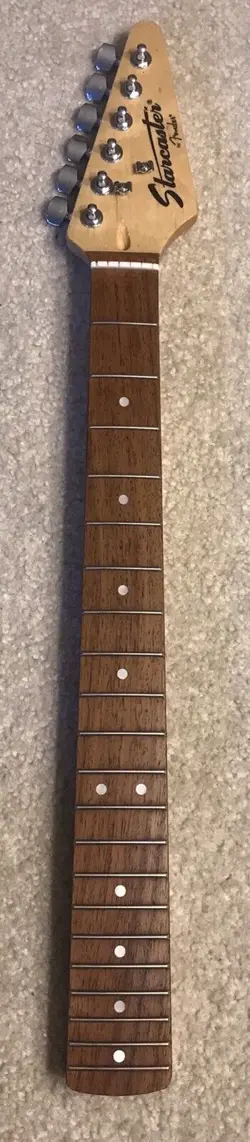 RARE 2004 FENDER STARCASTER STRATOCASTER NECK ARROW MUSICLANDER SWINGER STYLE HS