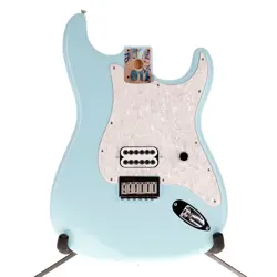 FENDER TOM DELONGE STRATOCASTER BODY DAPHNE BLUE FINISH FULLY LOADED