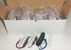 SINGLE COIL GUITAR PICKUPS - 10 SETS - ALNICO - PARTS TO FIT FENDER STRAT LOT #6