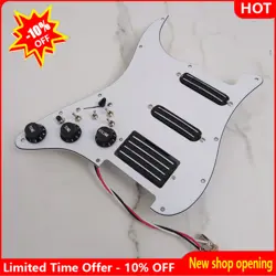 FOR FENDER LEFT HAND PREWIRED LOADED PICKGUARD,COIL SPLITTING HUMBUCKER PICKUP