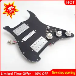 FOR FENDER GUITAR PREWIRED LOADED PICKGUARD,COIL SPLITTING HSH HUMBUCKER PICKUPS