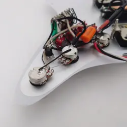 FOR FENDER PREWIRED LOADED PICKGUARD,COIL SPLITTING ALNICO 5 HUMBUCKER PICKUPS