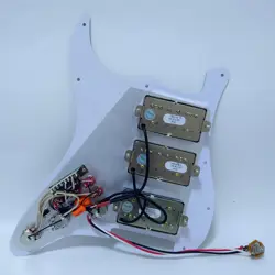 FOR FENDER PREWIRED LOADED PICKGUARD COIL SPLITTING AINICO 5 HUMBUCKER PICKUPS