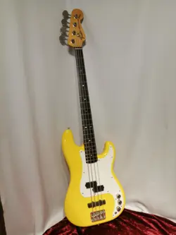 FENDER JAPAN CUSTOM ORDER PB70-133 ELECTRIC BASS BLACK CUSTOM EDITION