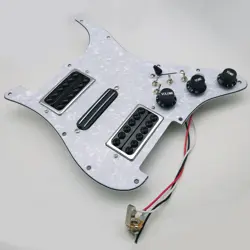 FOR FENDER PREWIRED LOADED PICKGUARD COIL SPLITTING HUMBUCKER PICKUP KILL SWITCH