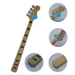 BASS GUITAR NECK 20 FRET WITH TUNERS FOR FENDER 4 STRING BASS GUITAR PARTS
