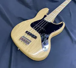 FENDER JAPAN TRADNLII 70S JAZZ BASS USED 2021 ASH BODY MAPLE NECK W/SOFT CASE