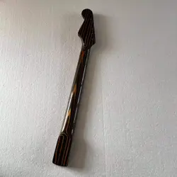 GUITAR NECK 21 FRETS 22 FRETS ZEBRA WOOD FOR FENDER STRATOCASTER ELECTRIC GUITAR
