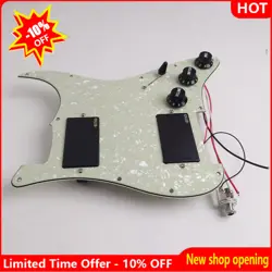 FOR FENDER GUITAR PREWIRED LOADED PICKGUARD SET HH HUMBUCKER ACTIVE PICKUPS