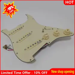 FOR FENDER GUITAR PREWIRED LOADED PICKGUARD ALNICO 5 SINGLE COIL PICKUPS SET