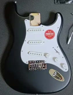 2024 FENDER SQUIER STRAT BODY ? BLACK MATTE SPECIAL EDITION WHILE THEY LAST!