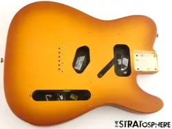 FENDER AMERICAN PERFORMER TIMBER TELECASTER TELE BODY, USA SPRUCE HONEY BURST