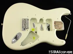 FENDER AMERICAN PROFESSIONAL II STRAT BODY & HARDWARE ALDER OLYMPIC WHITE