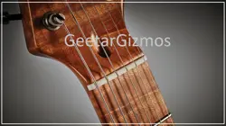 GEETARGIZMOS COW BONE SLOTTED NUT FOR FENDER GUITARS - 41MM - CURVED BOTTOM