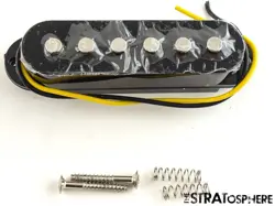 FENDER SQUIER SONIC SERIES STRAT MID PICKUP PARTS STRATOCASTER BLACK