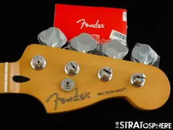 FENDER PLAYER II PRECISION P BASS NECK & TUNERS, PREC BASS GUITAR MAPLE