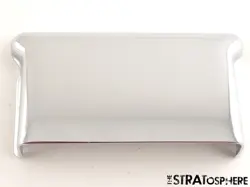 FENDER CUSTOM SHOP 1957 RELIC STRATOCASTER CHROME ASH TRAY COVER PARTS STRAT