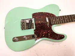 CUSTOM TELECASTER STYLE GUITAR SEAFOAM GREEN FENDER SQUIER PUPS TELE TL *LOOK!