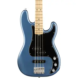 FENDER AMERICAN PERFORMER PRECISION BASS - SATIN LAKE PLACID BLUE W/ CASE
