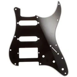 NEW 3-PLY H/S/S PICKGUARD FOR FENDER STRATOCASTER/STRAT® 11-HOLES - BLACK