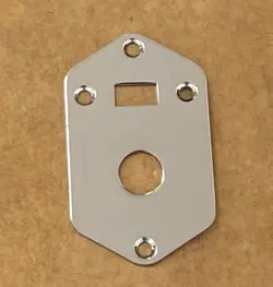 SWITCH PLATE,FOR FENDER KURT COBAIN JAGUAR,CHROME