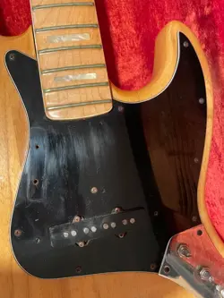 1976 FENDER BLACK GREY BOTTOM JAZZ BASS NECK PICKUP