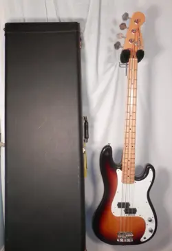 FENDER PRECISION BASS SUNBURST ELECTRIC BASS 34