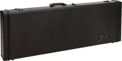 FENDER CLASSIC SERIES HARDSHELL WOOD CASE FOR STRATOCASTER TELECASTER - BLACKOUT