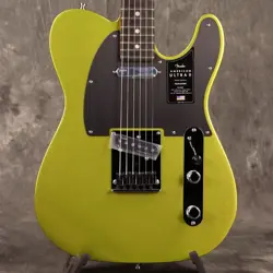 FENDER AMERICAN ULTRA II TELECASTER EBONY  SOLAR FLARE