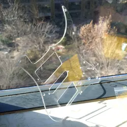 PICKGUARD TRANSPARENCY