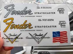 1SET FENDER STRATOCASTER