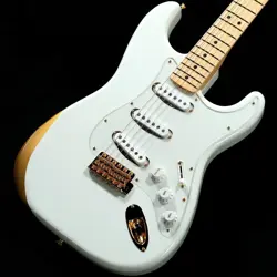 FENDER KEN STRATOCASTER EXPERIMENT #1 MAPLE FINGERBOARD ORIGINAL WHITE WEIGHT:3.