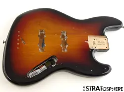 FENDER AMERICAN PERFORMER JAZZ BASS BODY USA GUITAR PARTS 3TS SUNBURST
