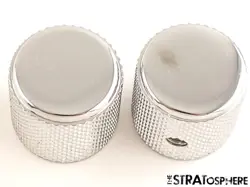 FENDER AV II AMERICAN VINTAGE 1960 PRECISION BASS 2 GUITAR KNOBS VOLUME TONE 