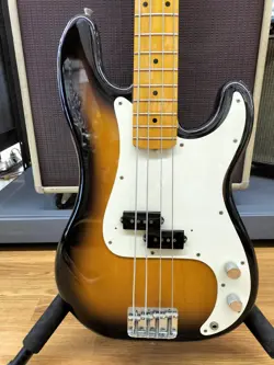 FENDER JAPAN PB57-75 USED 14993-1994 ALDERBODY MAPLE NECK/FINGERBOARD W/SOFTCASE