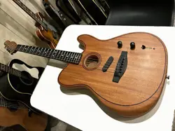 FENDER FENDER AMERICAN ACOUSTASONIC TELECASTER ALL-MAHOGANY NATURAL